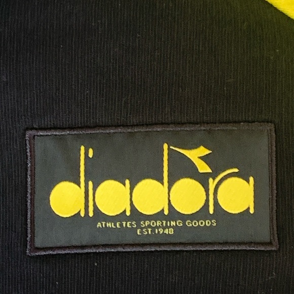 Diadora 100% Cotton Crew Neck Sweater   Sweatshirt Men’s Size S Made in Italy - Picture 3 of 16